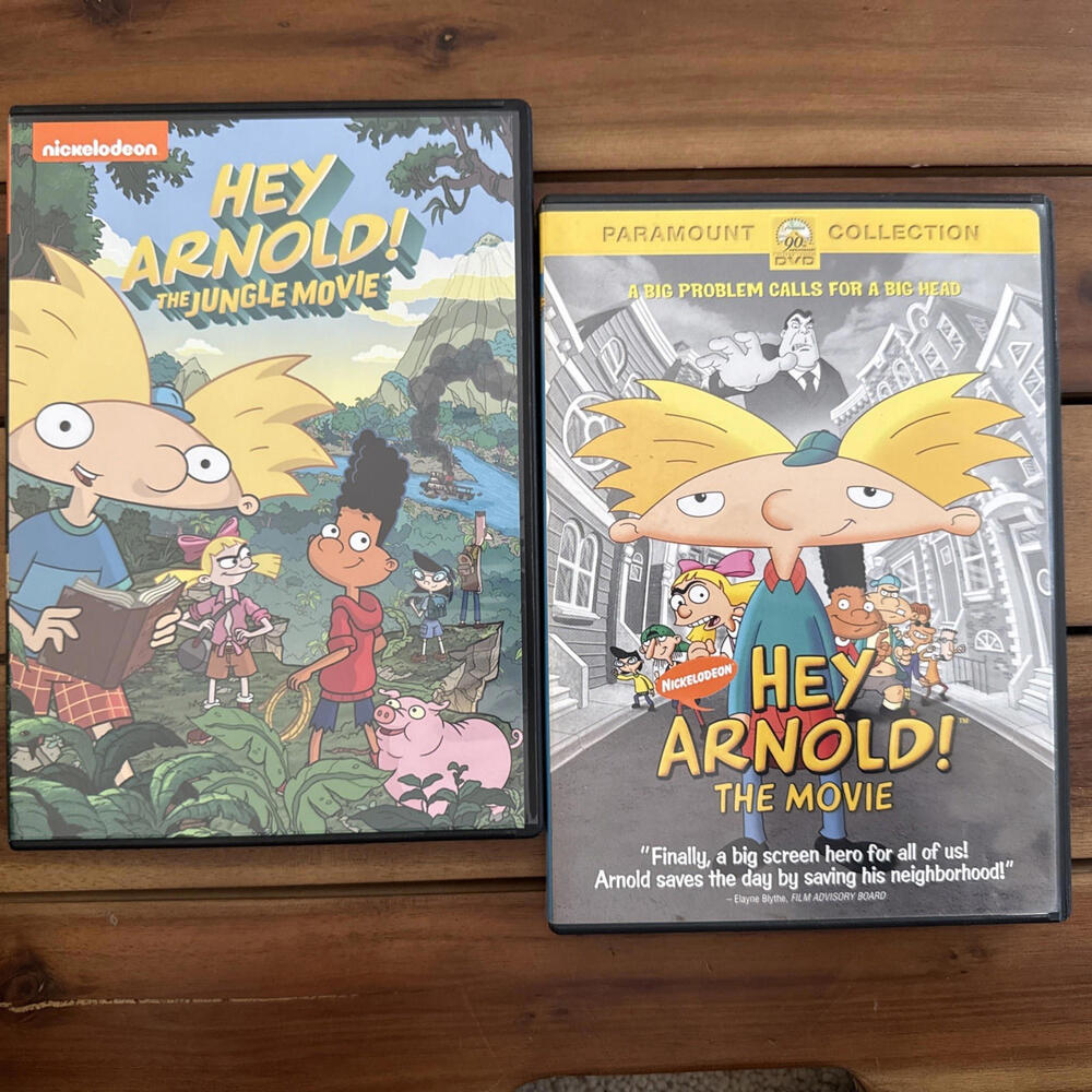 Hey Arnold DVD Lot of 2 The Movie Jungle